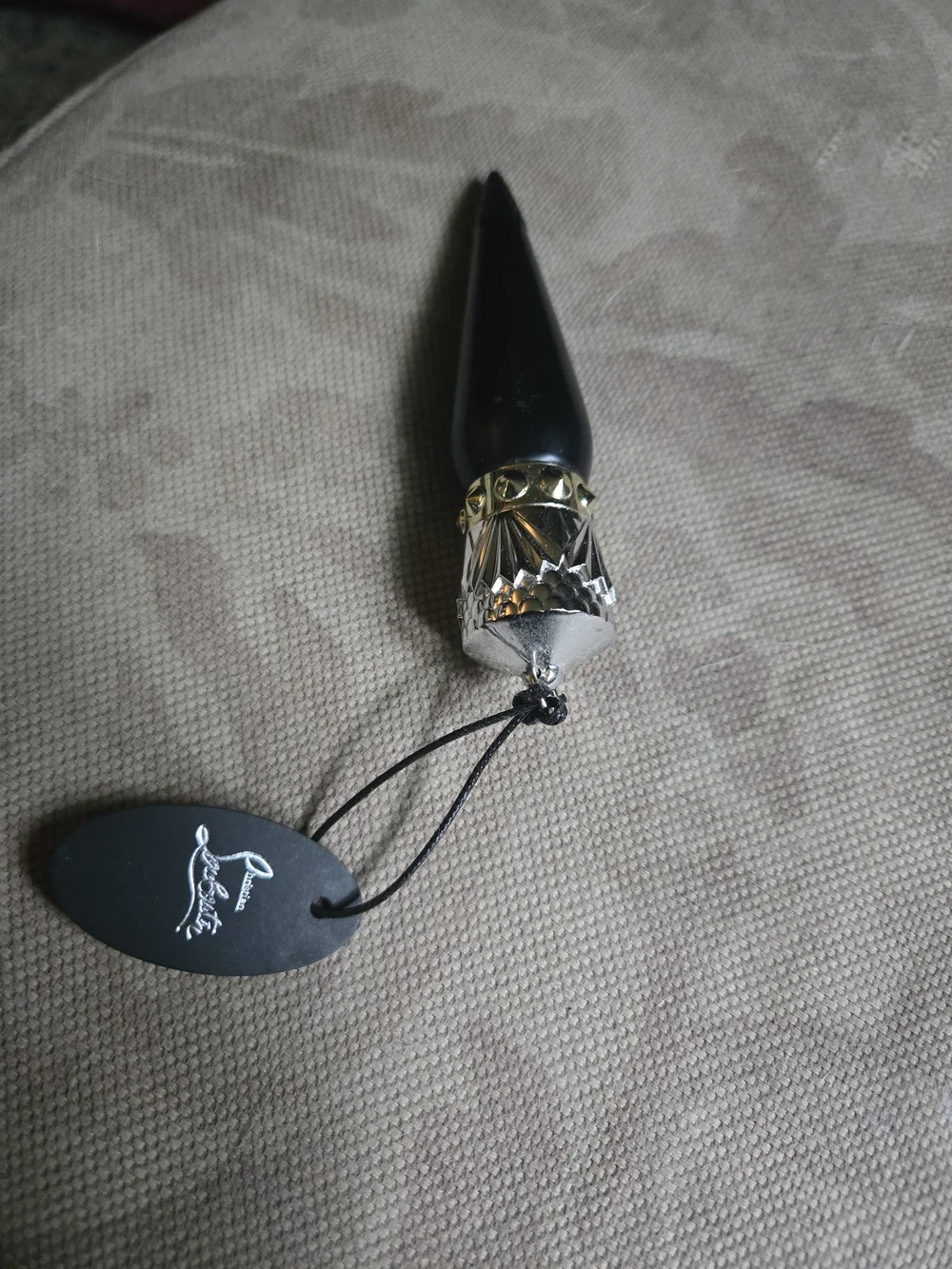 Christian Louboutin Velvet Matte Lipstick — Deep Rose Red